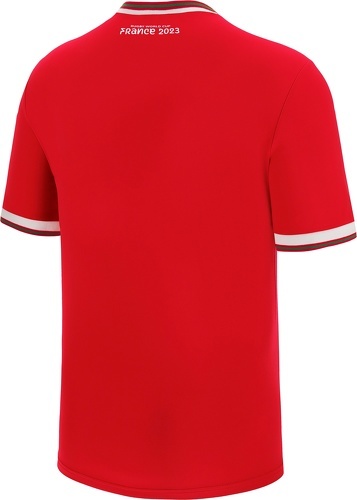 MACRON-T-shirt Pays de Galles Coupe du Monde Rugby France 2023 Rouge-1