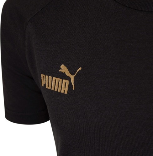 PUMA-T-shirt OM Casuals Noir Junior-3