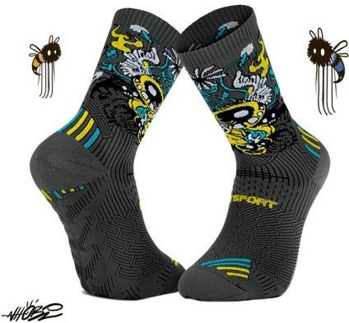 BV SPORT-Chaussettes RUN COLLECTOR NHOBI Abeilhinhas es-2