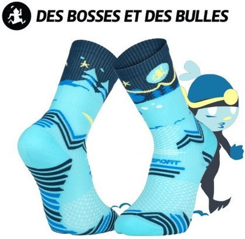 La chaussettes TRAIL Ultra-Collector Des Bosses et Des Bulles