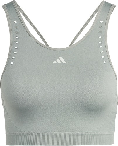 adidas Performance-Brassière de training AEROKNIT Maintien léger-0