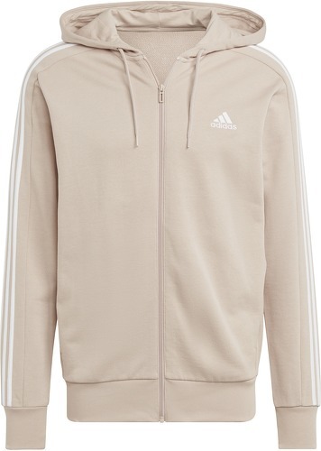 adidas Sportswear-Veste à capuche zippée 3 bandes Essentials-0