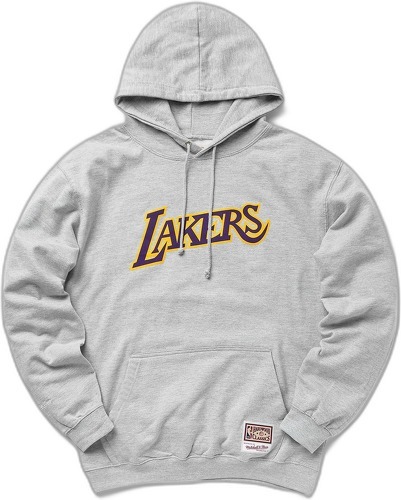 Mitchell & Ness-Sweatshirt à capuche Los Angeles Lakers NBA Team Logo-image-1