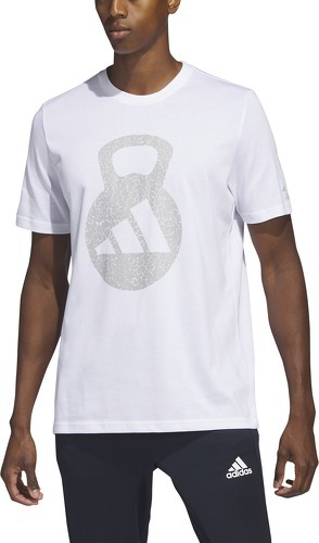 adidas Performance-T-shirt graphique à manches courtes et logo AEROREADY Training-3