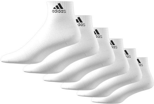 adidas Performance-Socquettes fines et légères Sportswear (6 paires)-3