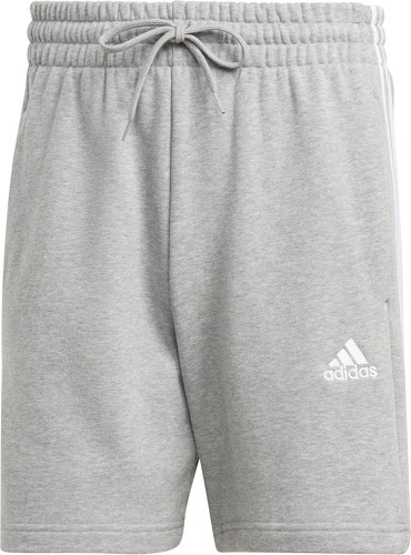 adidas Sportswear-Short à 3 bandes en moleton Essentials-1