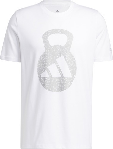 adidas Performance-T-shirt graphique à manches courtes et logo AEROREADY Training-1