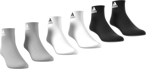 adidas Performance-Socquettes matelassées Sportswear (6 paires)-2