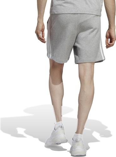 adidas Sportswear-Short à 3 bandes en moleton Essentials-3