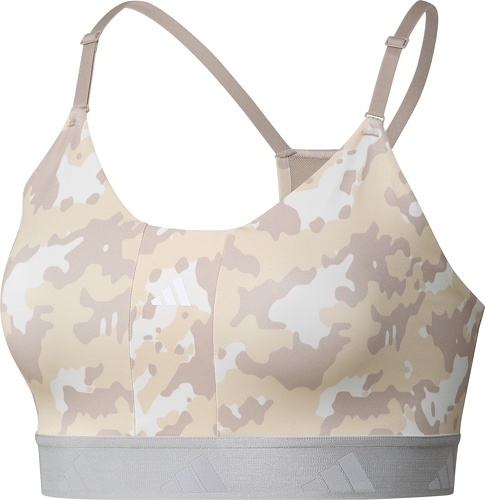 adidas Performance-Brassière Aeroreact Training Techfit Maintien léger-0