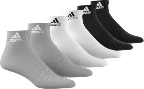 adidas Performance-Socquettes matelassées Sportswear (6 paires)-1