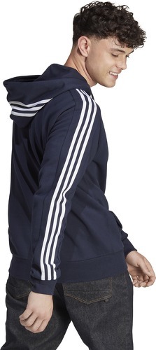 adidas Sportswear-Felpa con cappuccio Essentials French Terry 3-Stripes Full-Zip-4