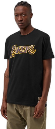 Mitchell & Ness-T-shirt Los Angeles Lakers Team Logo Noir-1