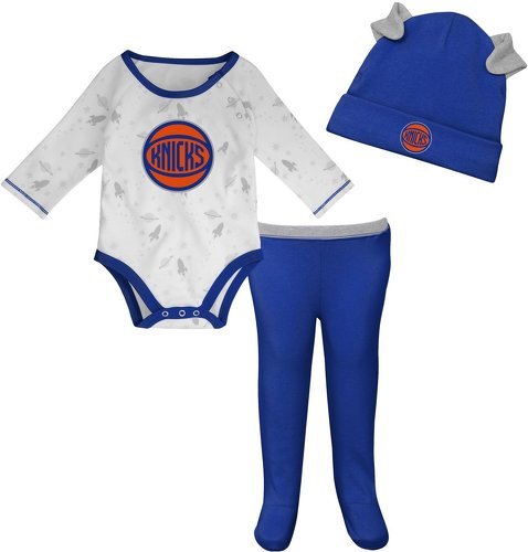 Outerstuff-Outerstuff NBA Creeper Set New York Yankees-0