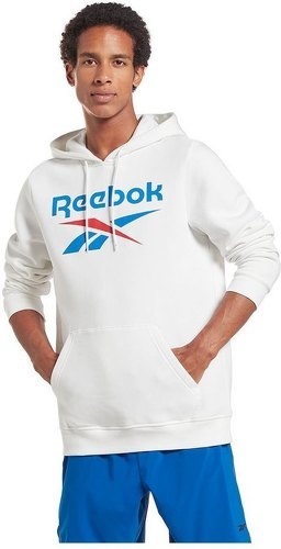 REEBOK-Reebok Sweatshirt Identity Fleece Stacked Logo Pullover-0