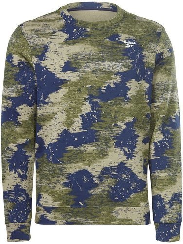 REEBOK-Reebok Sweatshirt Identity Modern Camo Fleece Crew-2
