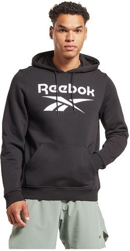 REEBOK-Reebok Sweatshirt Identity Fleece Stacked Logo Pullover-0