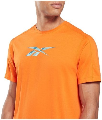 REEBOK-Reebok T-shirt à Manches Courtes Speedwick Graphic-4