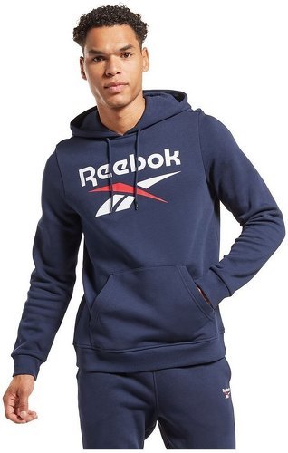 REEBOK-Reebok Sweatshirt Identity Fleece Stacked Logo Pullover-image-1