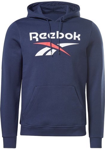 REEBOK-Reebok Sweatshirt Identity Fleece Stacked Logo Pullover-1