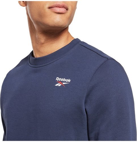 REEBOK-Reebok Sweatshirt Ri Left Chest Logo Crew-4