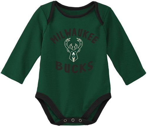 Outerstuff-Outerstuff NBA 2 pièces Barboteuse Milwaukee Bucks-1