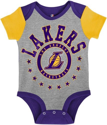Outerstuff-Outerstuff NBA Bib & Bootie Los Angeles Lakers-1
