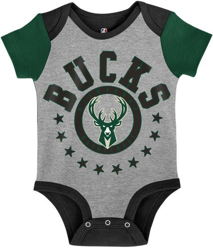 Outerstuff-Outerstuff NBA Bib & Bootie Milwaukee Bucks-1