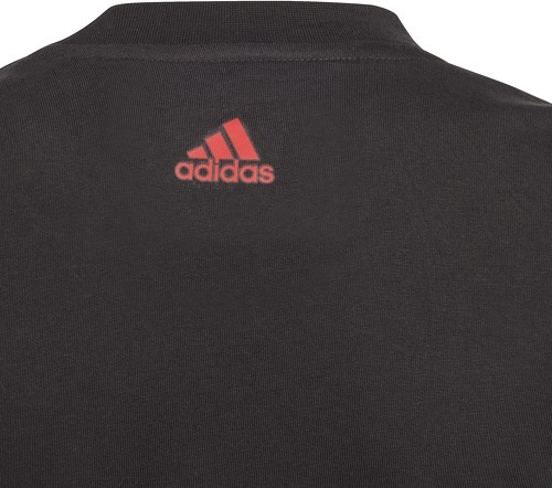 adidas Sportswear-T-shirt bicolore en coton Essentials Big Logo-4