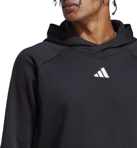 adidas Performance-Sweat-shirt à capuche Train Icons 3-Stripes Training-3