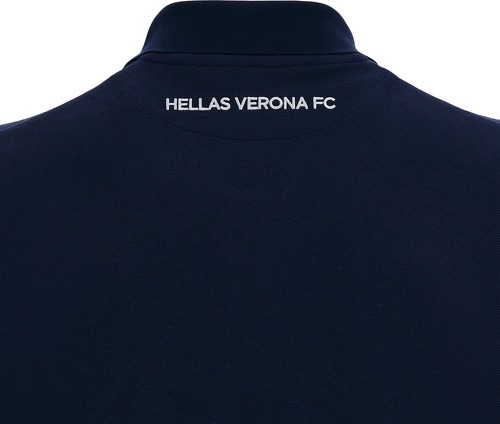 MACRON-Polo piqué coton Hellas Vérone Travel Staff 2022/23-3