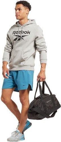 REEBOK-Reebok Sweatshirt Identity Fleece Stacked Logo Pullover-2