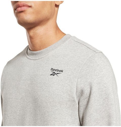 REEBOK-Reebok Sweatshirt Ri Left Chest Logo Crew-4