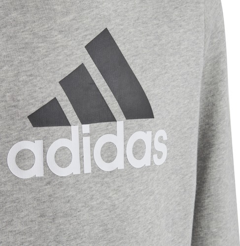 adidas Sportswear-Sweat-shirt à capuche bicolore en coton Big Logo Essentials-3