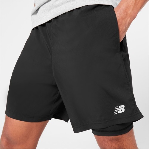 NEW BALANCE-Core 2 In 1 7Inch - Short de running-3