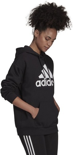 adidas Sportswear-Sweat-shirt à capuche en molleton oversize à grand logo Essentials-3