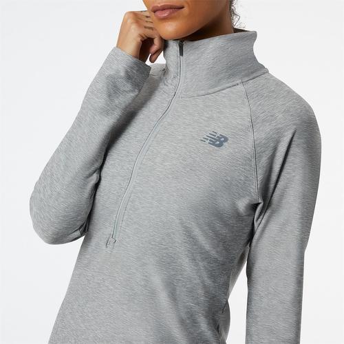 NEW BALANCE-Spacedye T-Shirt Manches Longues Demi-Zip-3