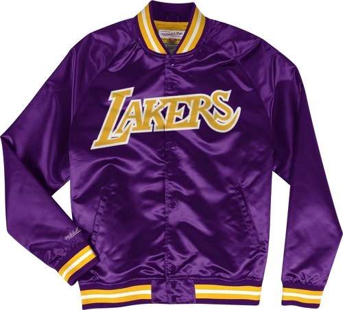 Mitchell & Ness-Veste Lightweight Satin Los Angeles Lakers-image-1