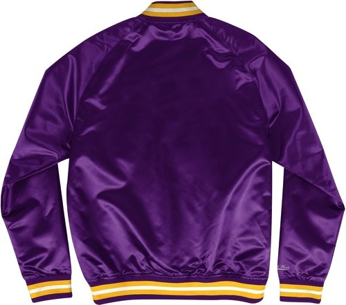 Mitchell & Ness-Nba Los Angeles Lakers Mitchell & Ness Lightweight Satin Violet - Veste de basketball-1