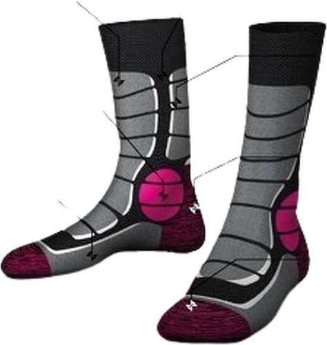 MONNET-Monnet Jarrette Trek Medium - Chaussettes de randonnée-2