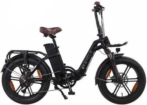 ET.CYCLE-Vélo électrique E-Fat ET.CYCLE F1000 noir mat - 20" - 250w - batterie 48 v 21ah-image-1