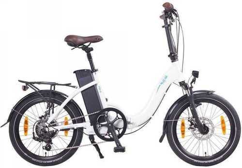 NCM BIKE-Vélo électrique Pliant NCM Paris+ Blanc mat - 20 - 250w - batterie 36 v 15ah-0