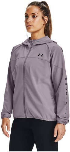 UNDER ARMOUR-Woven Hooded Jacket - Sweat de fitness-2