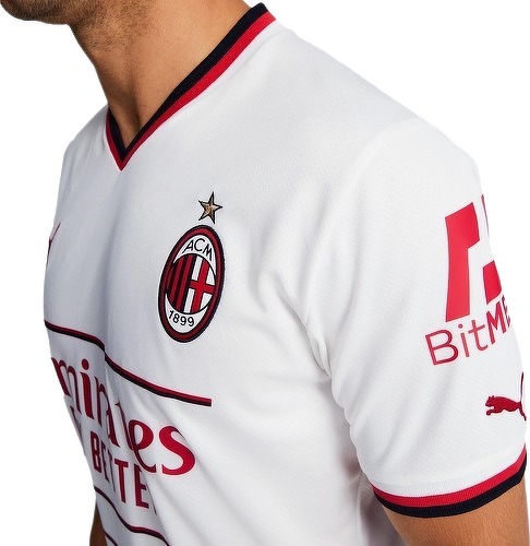 PUMA-Maillot Ac Milan extérieur 2022/23-4