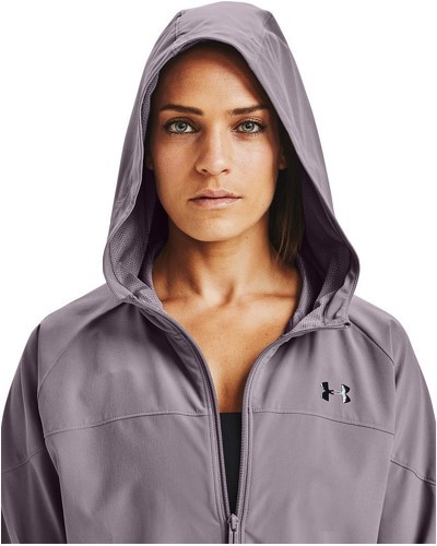 UNDER ARMOUR-Woven Hooded Jacket - Sweat de fitness-4
