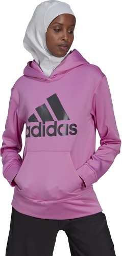 adidas-Sweat-shirt à capuche grand logo AEROREADY-2