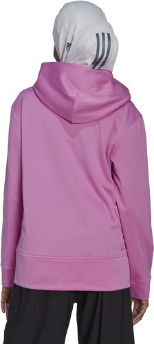 adidas-Sweat-shirt à capuche grand logo AEROREADY-4