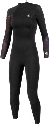 Soöruz Surfwear-Combinaison DIVINE 4/3mm OYSTERPRENE Back-zip-0