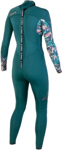 Soöruz Surfwear-Combinaison DIVINE 5/4/3mm OYSTERPRENE Back-zip-2
