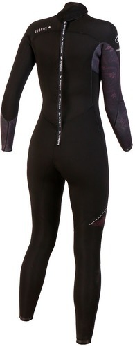 Soöruz Surfwear-Combinaison DIVINE 5/4/3mm OYSTERPRENE Back-zip-3